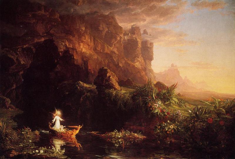 Thomas Cole Voyage of Life oil painting picture